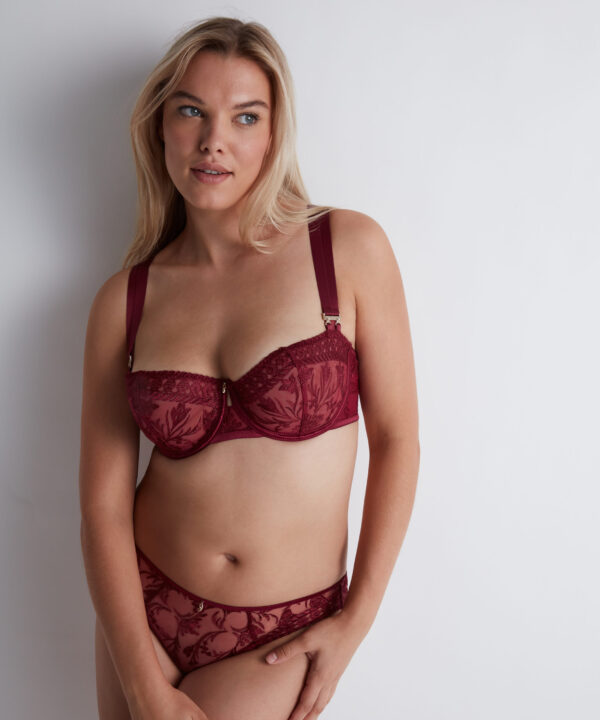 Underwired half cup bra (2DF14) - Image 5